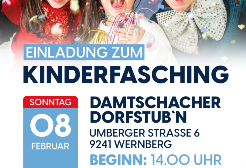 1. Kinderfasching der FPÖ Wernberg