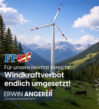 SPÖ und ÖVP wollten mit ihrem Heimat- und Naturzerstörungsgesetz 500 Windräder in Kärnten errichten