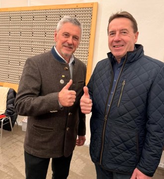 Gratulation dem Sieger der Bürgermeister Stichwahl in Gmünd, Claus Faller 👏