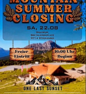☀️ MOUNTAIN SUMMER CLOSING – ONE LAST SUNSET ⛰️