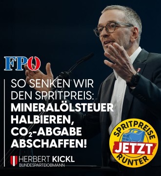 Die FPÖ hat einen eigenen Plan zur Senkung der Spritpreise