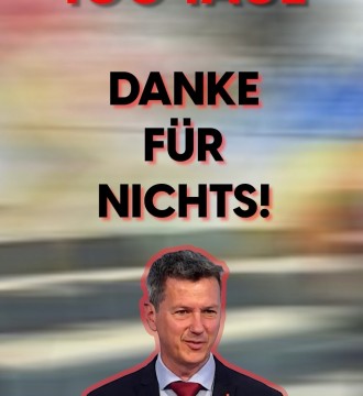100 Tage... Danke für nichts, Herr Fellner!!