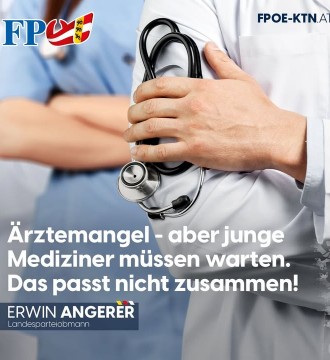 Kärnten braucht dringend Ärztenachwuchs