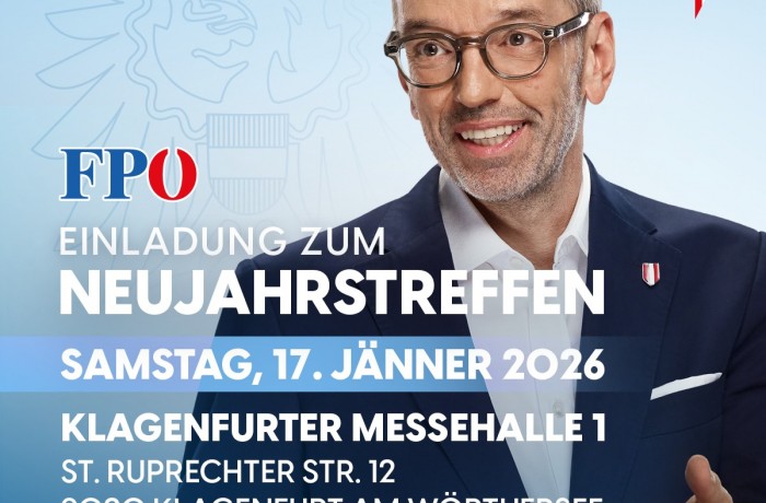 Neujahrstreffen 2026 mit Herbert Kickl