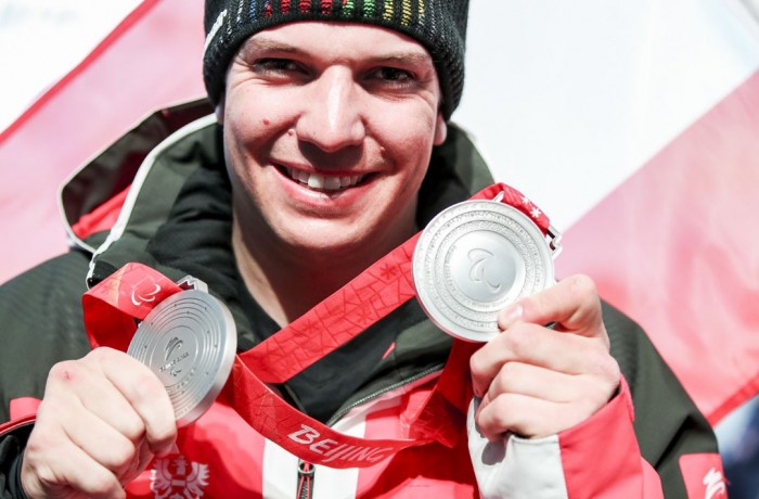 Gratulation an Markus Salcher zu seinen Medaillen bei den Paralympics in Peking
