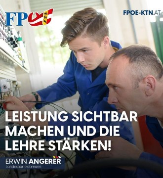 ☝️Seit über zehn Jahren sieht die rot-schwarze Landesregierung zu, wie die Zahl der Lehrlinge sinkt und der Fachkräftemangel imm...