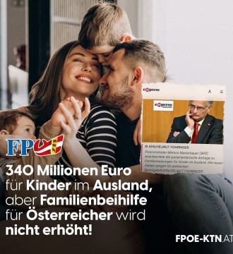 ⛔️ Die Familienbeihilfe wird 2026 und 2027 NICHT erhöht – und das in Zeiten steigender Lebenshaltungskosten