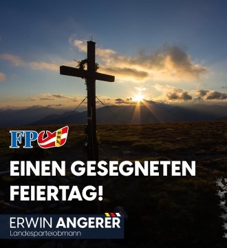 Ich wünsche allen Kärntnerinnen und Kärntnern einen besinnlichen Feiertag im Kreise ihrer Familien und Freunde