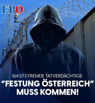164.573 fremde Tatverdächtige, 21 Morde durch Nichtösterreicher, 471 Vergewaltigungen, 1.468 Fälle schwerer Körperverletzung sow...