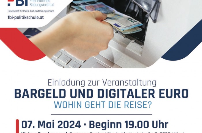Bargeld und digitaler Euro – Wohin geht die Reise? – Villach