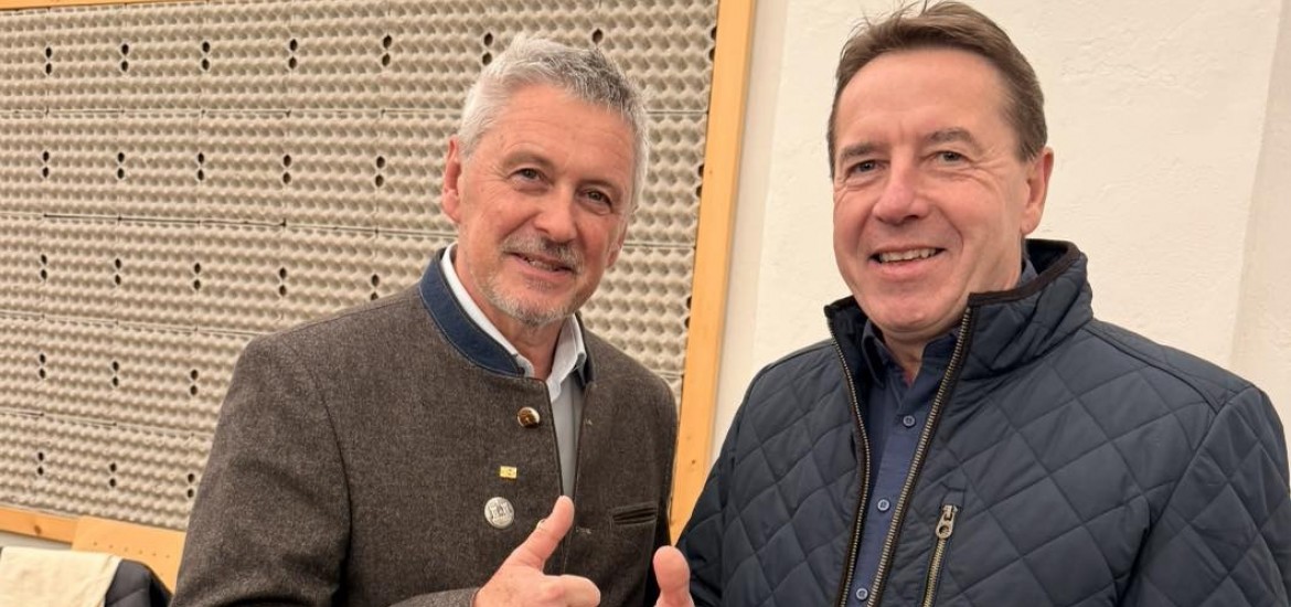 Herzliche Gratulation unserem neuen Bürgermeister von Gmünd Claus Faller