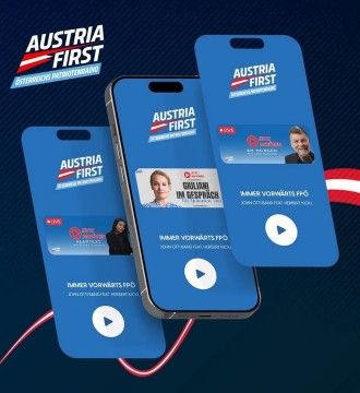 Du bist einer von mehr als 60.000 AUSTRIA FIRST Hörern, die schon die App am Handy haben?