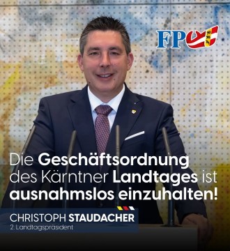 Im § 4 der Geschäftsordnung des Kärntner Landtages ist klar geregelt, dass die Verhandlungssprache im Landtag Deutsch ist!