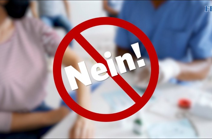 NEIN zu Zwangstestungen, NEIN zu Zwangsimpfungen!