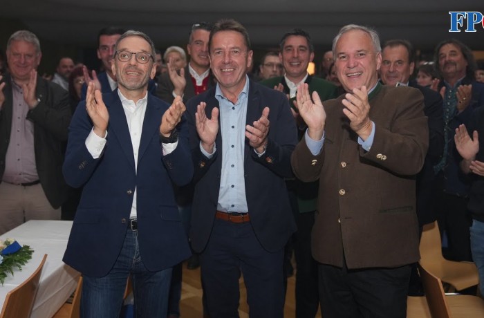 Herbert Kickl und Walter Rosenkranz zu Besuch in Kärnten