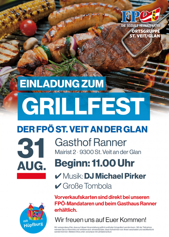 Grillfest der FPÖ St. Veit an der Glan