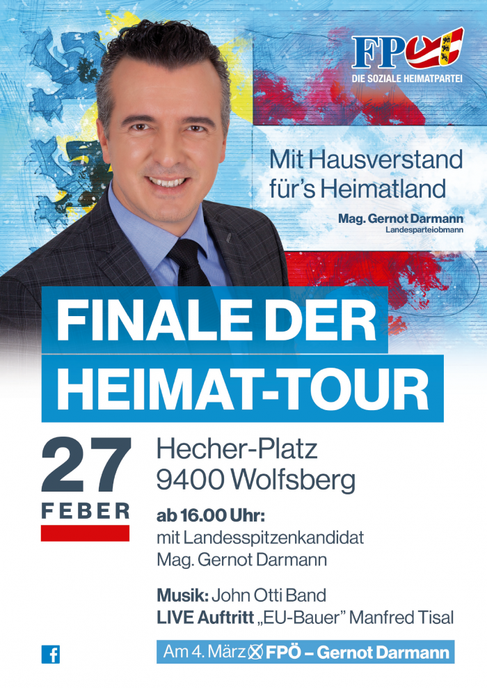 Wahlkundgebung in Wolfsberg