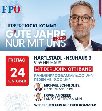 📣 Unser Herbert Kickl kommt nach Kärnten!