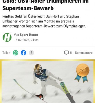 Eine großartige Leistung!