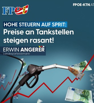 Nettopreis + Mineralölsteuer + CO2-Steuer + Mehrwertsteuer = Spritpreis!