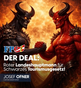 Mit dem neuen Tourismusgesetz schafft sich die ÖVP eine Wirtschaftskammer 2.0, in der es ihr darum geht, ihre schwarzen Funktion...