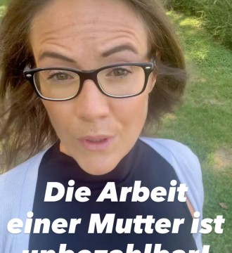 🚨Ganz ehrlich, Herr Stocker: Die Arbeit einer Mutter ist unbezahlbar!
