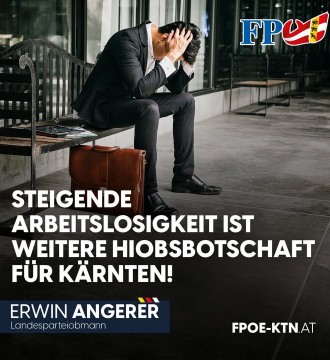 Die Zahl der Arbeitslosen in Kärnten ist im August 2026 in Kärnten im Vergleich zum Vorjahresmonat um 2,3 Prozent gestiegen