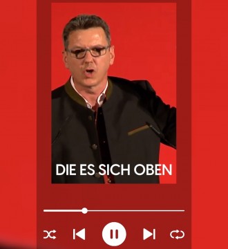 Herr Fellner, wer kann es sich seit 2013 da oben richten?