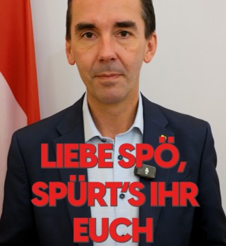 Liebe SPÖ, ihr seid's wiedermal am falschen Dampfer!