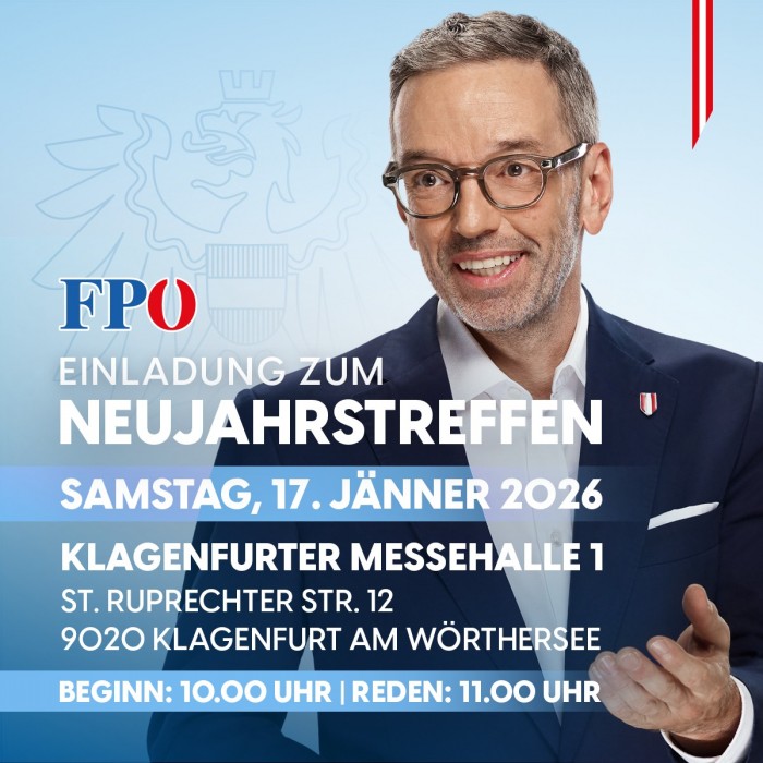 Neujahrstreffen 2026 mit Herbert Kickl