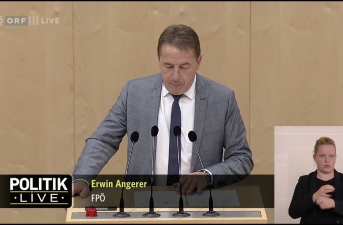 Erwin Angerer im Nationalrat: Teuerungs-Entlastungspaket