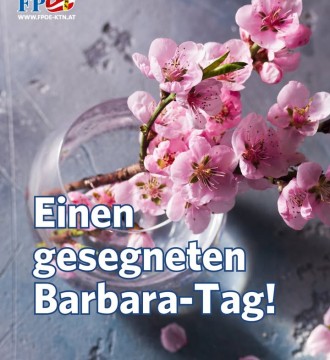 Wir wünschen einen gesegneten Barbaratag ✨🌿