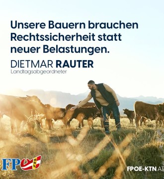 Ohne verlässliche Rahmenbedingungen hat die heimische Land- und Forstwirtschaft keine Zukunft