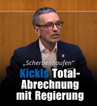 Kickl führt Verlierer-Ampel vor!