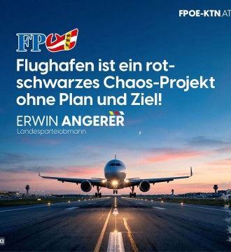 Der Kärntner Flughafen in Klagenfurt ist ein rot-schwarzes Chaos-Projekt und droht nunmehr offenbar in der Bedeutungslosigkeit z...