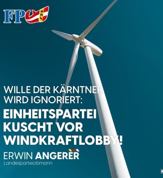 Die Kärntner Bevölkerung hat sich klar gegen weitere Windräder ausgesprochen, doch SPÖ, ÖVP und Team Kärnten wollen diese demokr...