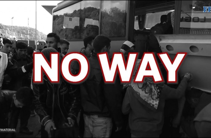 Es braucht eine ''NO WAY''-Flüchtlingspolitik