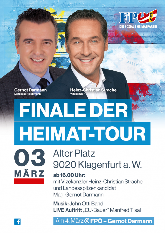 WAHLABSCHLUSS in Klagenfurt am Wörthersee