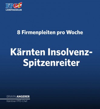 Trauriger Rekord: In Kärnten gehen pro
