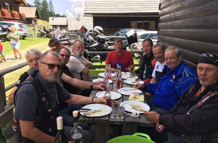 Blue Bikers Ausfahrt "Alpentour"