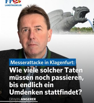 🗡 Brutale Messerattacke in Klagenfurt – genug ist genug!