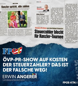 👆 Viele Österreicher müssen jeden Euro zweimal umdrehen, aber ÖVP-Bundeskanzler Stocker lässt sich seine Sommertour offenbar übe...