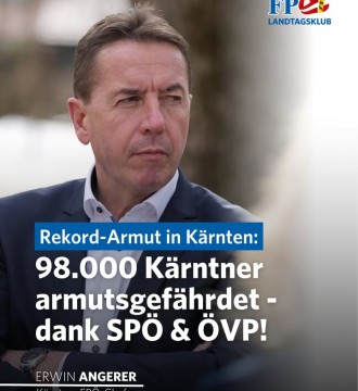 Rekord-Defizit, Rekord-Armut – SPÖ und ÖVP haben versagt