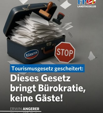 Der Gemeindebund sagt Nein zur Tourismusreform – und bestätigt damit unsere Kritik: Das Gesetz ist ein Flop