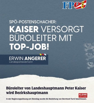 Eines muss man der SPÖ lassen: Hohe Posten vergeben, das kann sie!