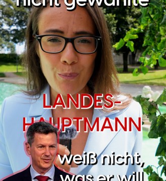 💭 Der nicht gewählte SPÖ-Landeshauptmann weiß nicht, was er will!