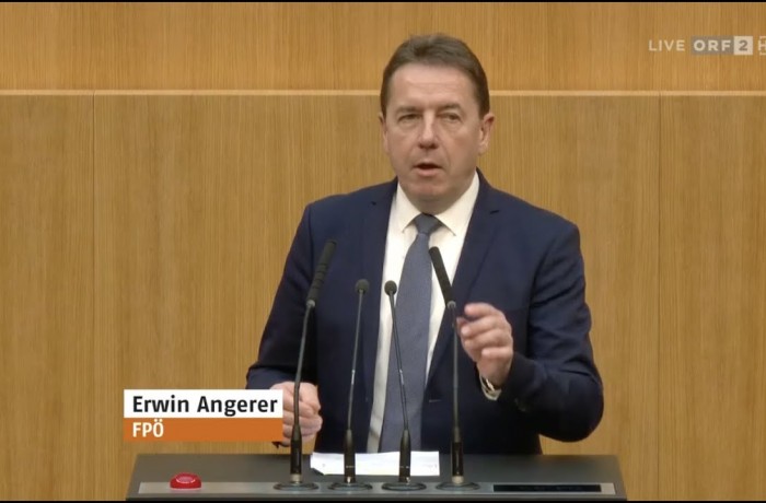 Erwin Angerer im Nationalrat: Stromkostenzuschussgesetz