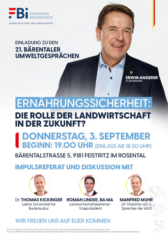 21. Bärentaler Umweltgespräche