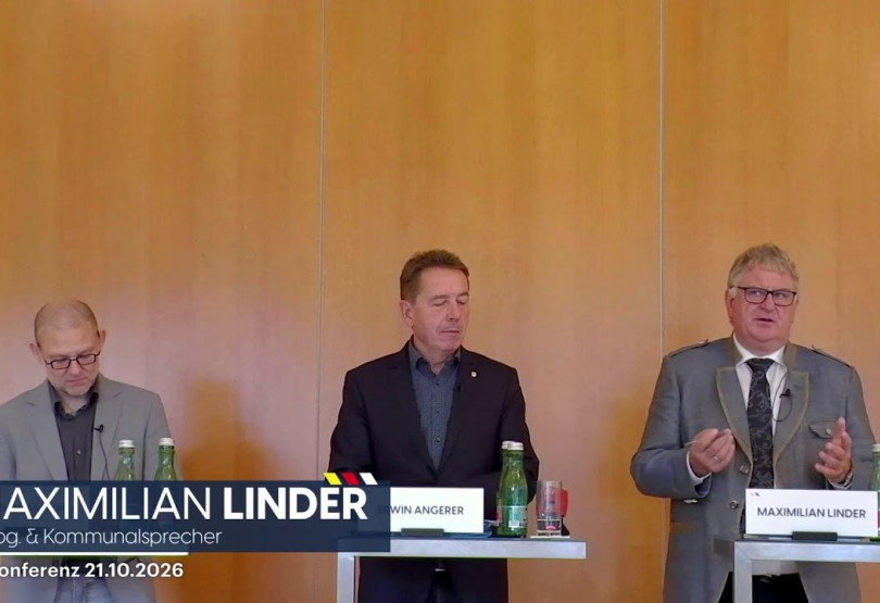 Pressekonferenz mit Erwin Angerer, Maximilian Linder und Mag. Thomas Prorok