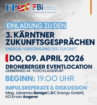 🔌 3. Kärntner Zukunftsgespräche – Energieversorgung der Zukunft